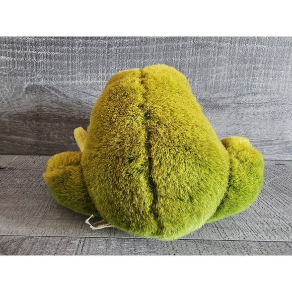 JLI Green Plush Frog Toad 1994 Realistic Stuffed Animal 4" Petting Zoo Amphibian - Picture 6 of 8